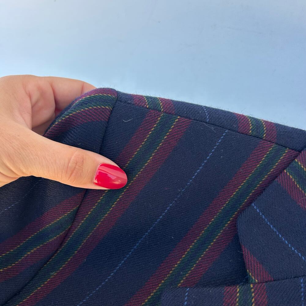 Vintage Ralph Lauren Crest Tailored Blazer Wool Preppy Grandpa Size 6 Menswear - Picture 9 of 13
